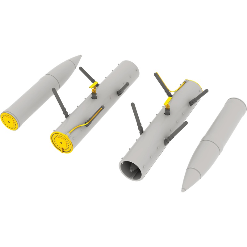 1/48 WGr.21 for Bf 109G-6 (Set of 2pcs) (for Tamiya)