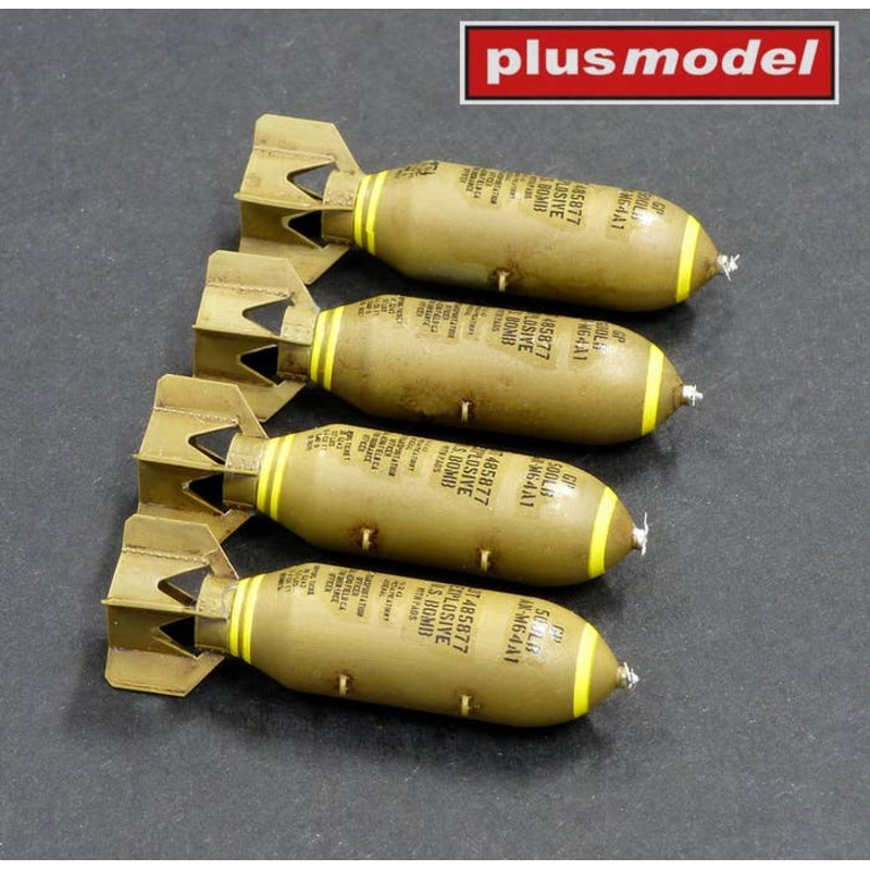 1/48 Bombs 500 lb (4pcs)
