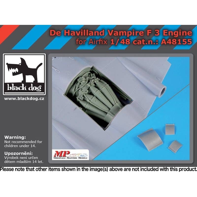 1/48 De Havilland Vampire F 3 engine