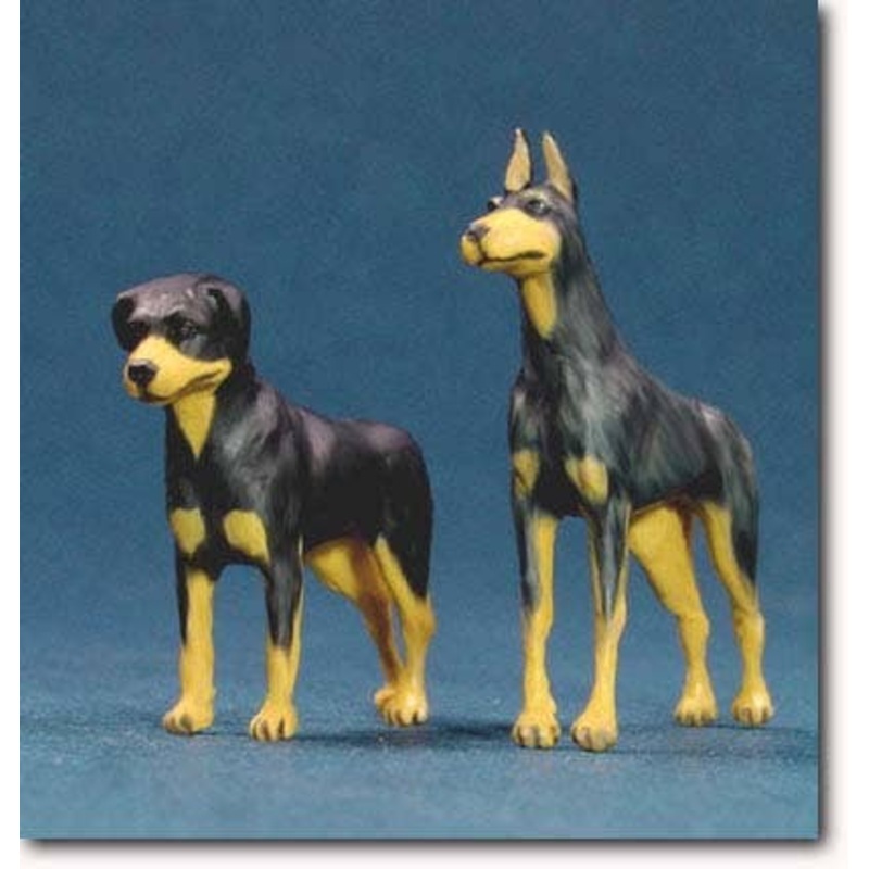 1/48 Doberman/Rottweiler Set (1 ea)
