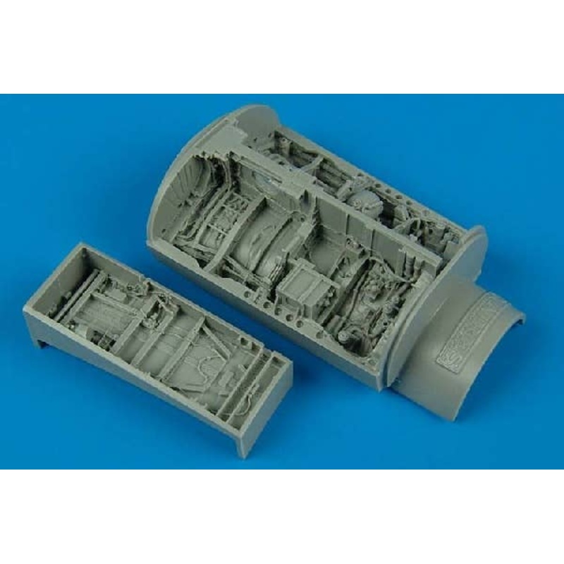 1/48 F-16C/D Falcon Wheel Bays (for Kinetic)
