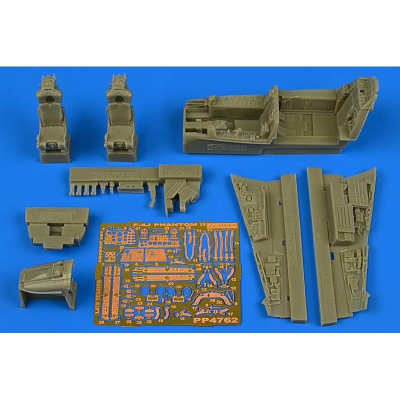 1/48 F-4J Phantom II (Late Ver.) Cockpit Set (for Zoukei-mura)