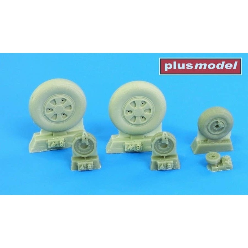1/48 Mig-21 wheels early version