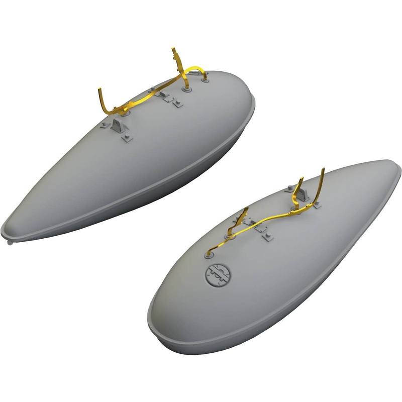 1/48 P-51D 75gal Fuel Tanks 2pcs (for Airfix)