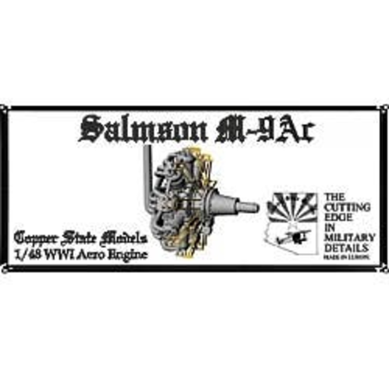 1/48 Salmson M-9Ac Engine