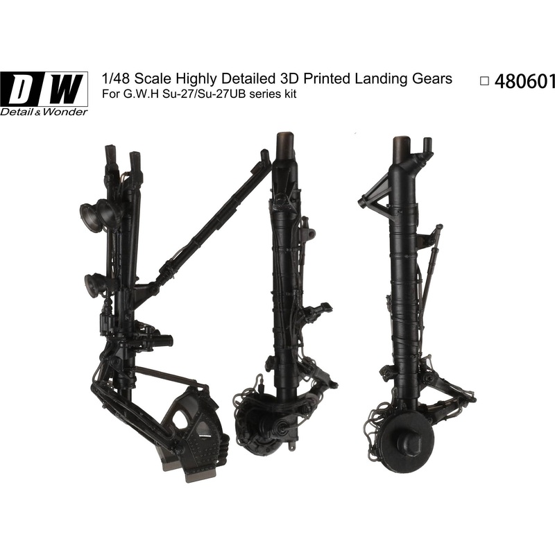 1/48 Su-27/Su-27UB Landing Gearfor G.W.H Kit