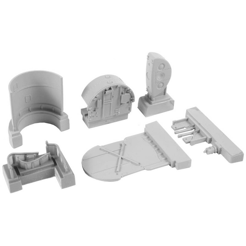 1/48 Tempest Fuselage Fuel and Oil Tanks (for Eduard)