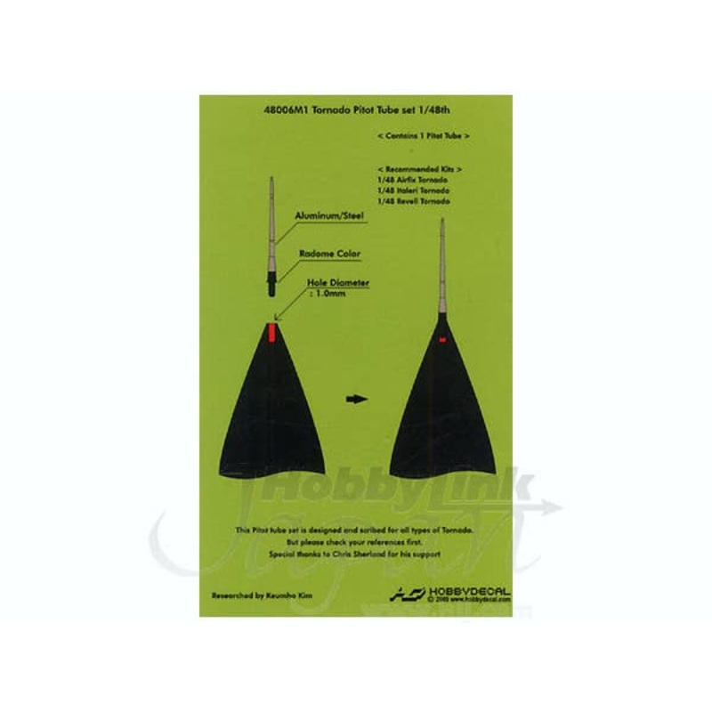 1/48 Tornado Pitot Tube Set