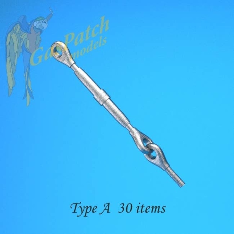 1/48 Turnbuckle Type A (30pcs)
