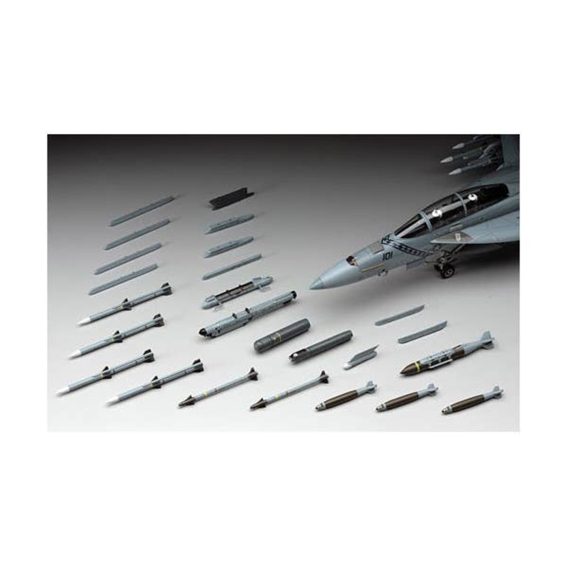 1/48 U.S. Aircraft Weapons E: AAM & Target Pods