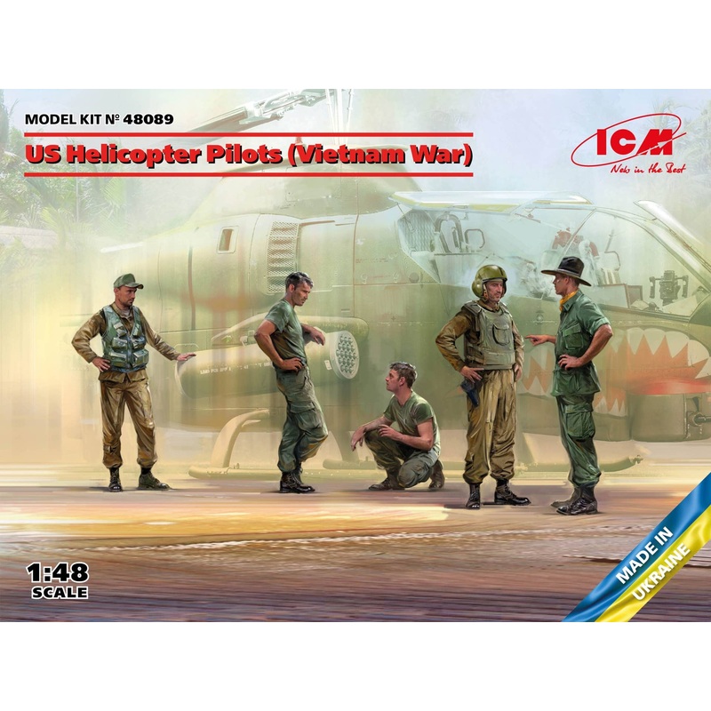 1/48 US Army Helicopter Pilot (Vietnam War)