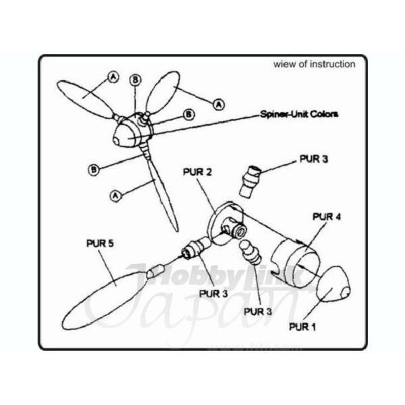 1/48 VDM9-12067 German Propeller Fw-190A/F/G