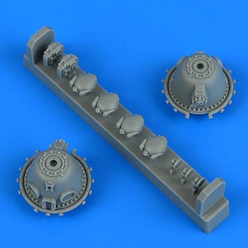 1/48 A-26 Invader Propeller Reduction Casing (2pcs) (for ICM)