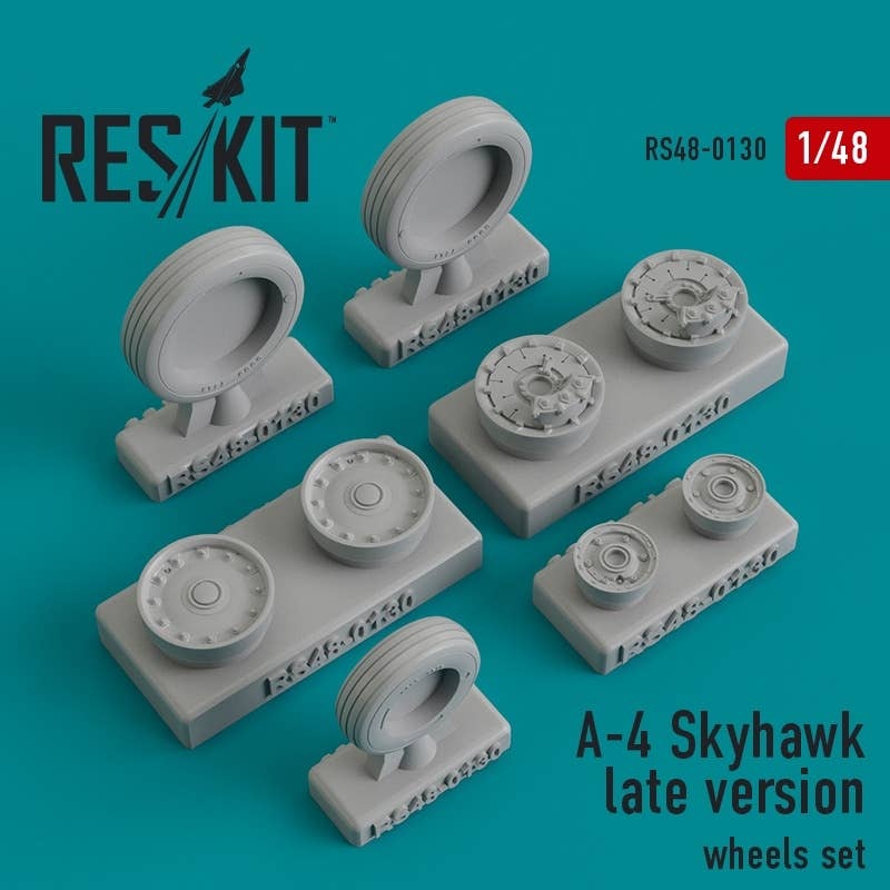1/48 A-4 Skyhawk Late Version Wheels Set