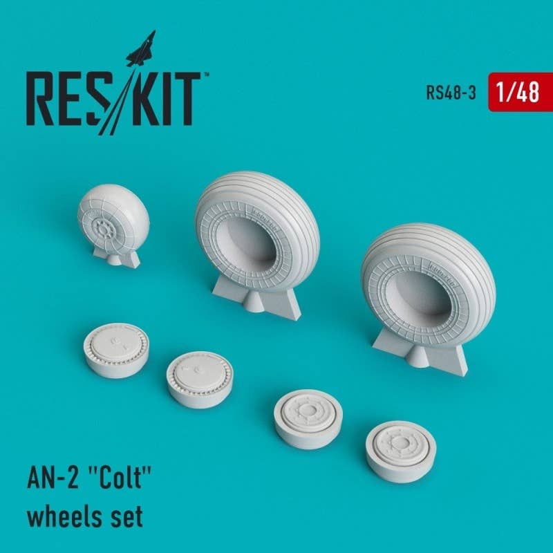 1/48 AN-2 "Colt" Wheels Set