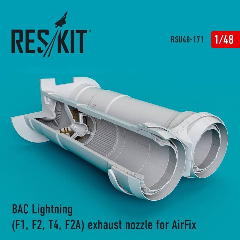 1/48 BAC Lightning (F1, F2, T4, F2A) exhaust nozzle for AirFix