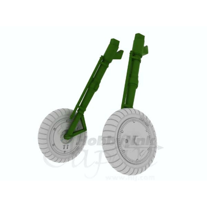1/48 Bf 109G-6 Wheels (for Eduard)