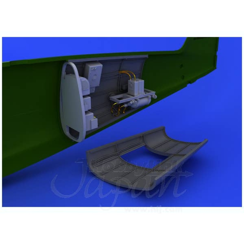 1/48 Bf 109G Radio Compartment (for Eduard)