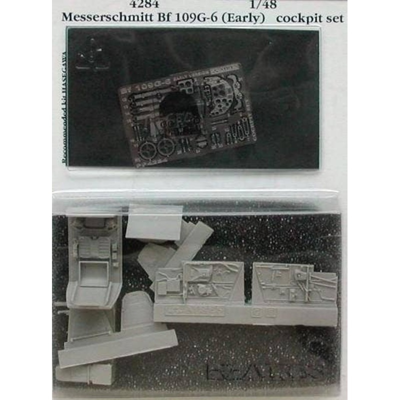 1/48 Bf109G-6 Cockpit (Early Type) (for Hasegawa)