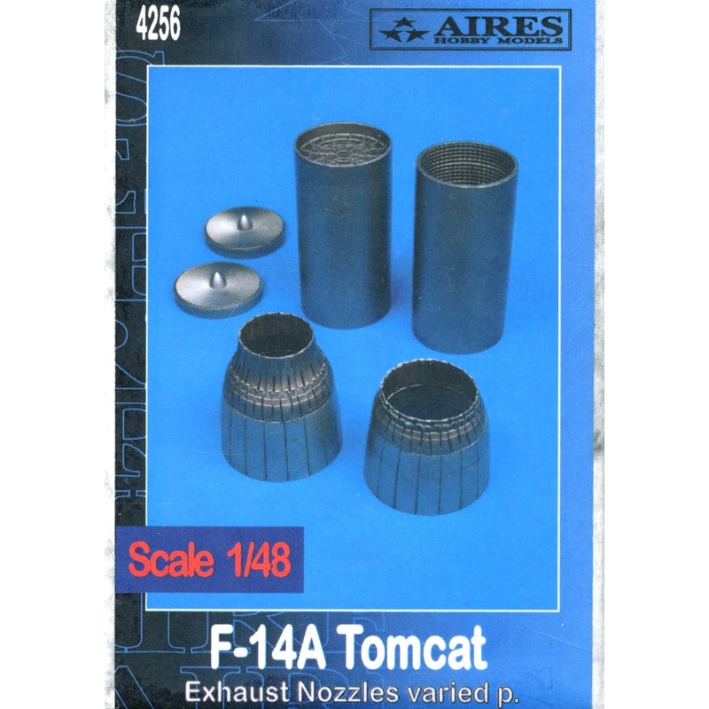 1/48 F-14A Tomcat Exhaust Nozzles Varied Position