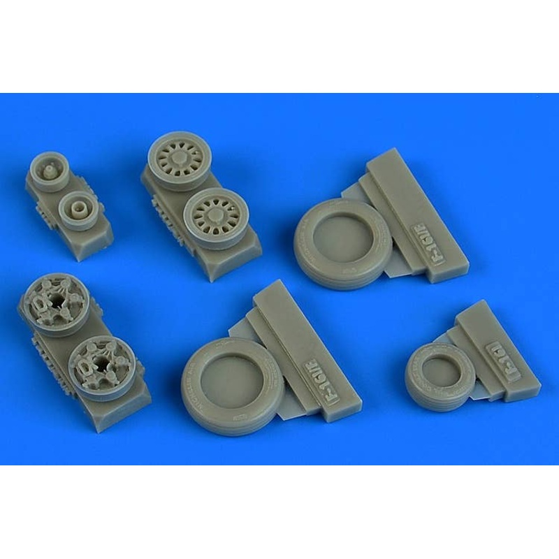 1/48 F-16I Sufa Weighted Wheels (GY Production) (for Kinetic)