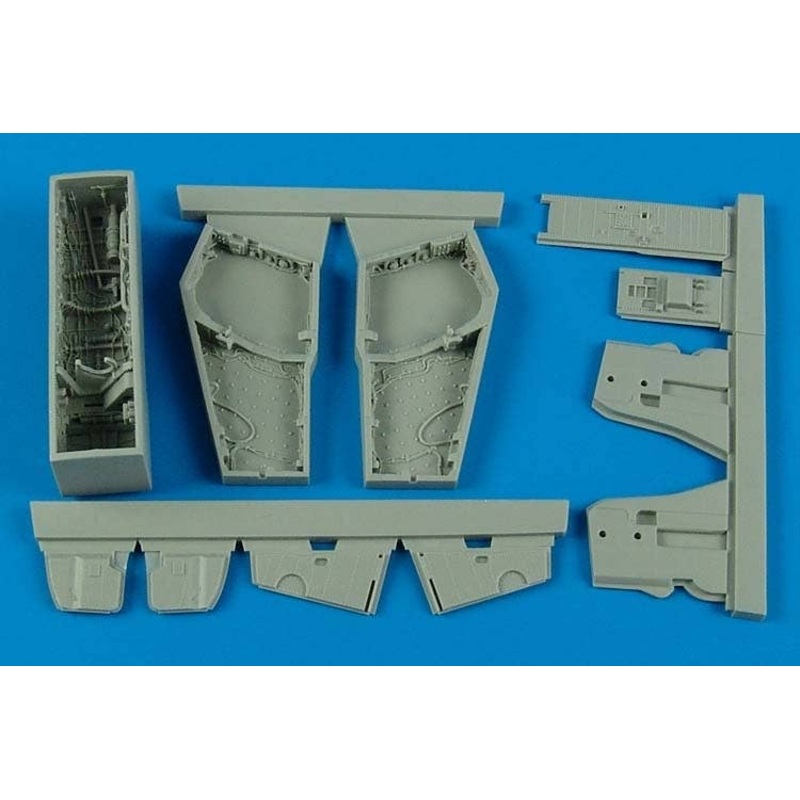 1/48 F-4B/N Phantom II Wheel Bays (for Academy)