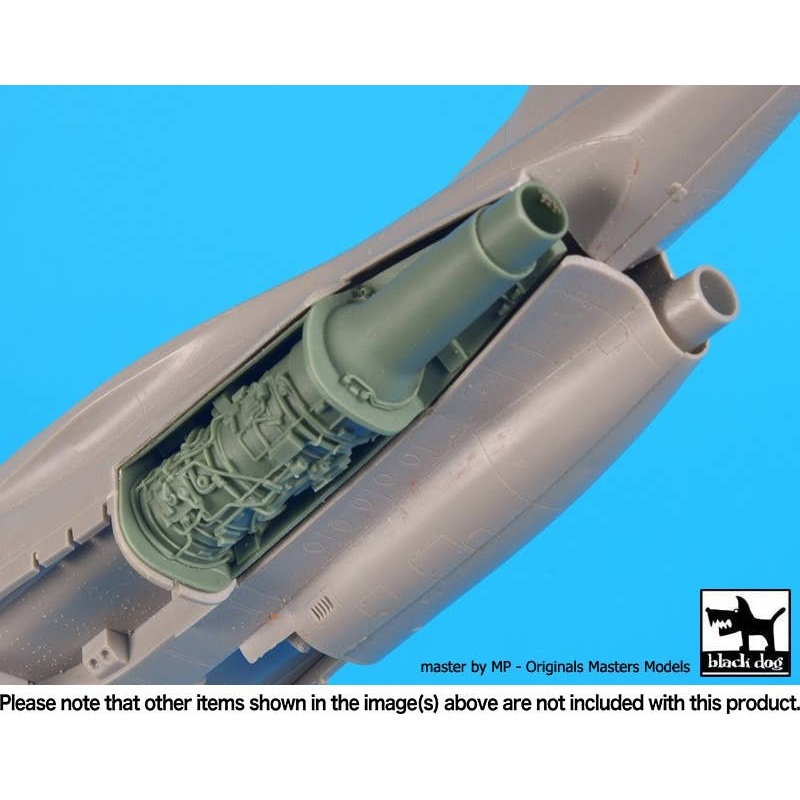 1/48 Kawasaki T 4 Engine (for Hasegawa)