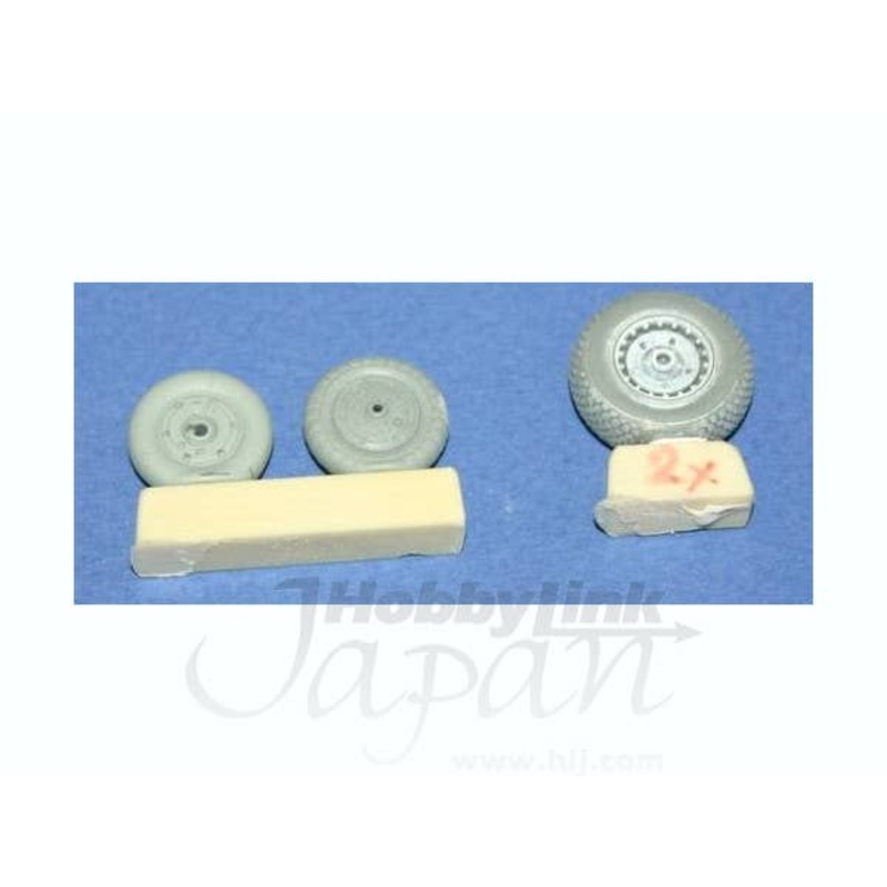 1/48 Me262A/B Wheels for Tamiya
