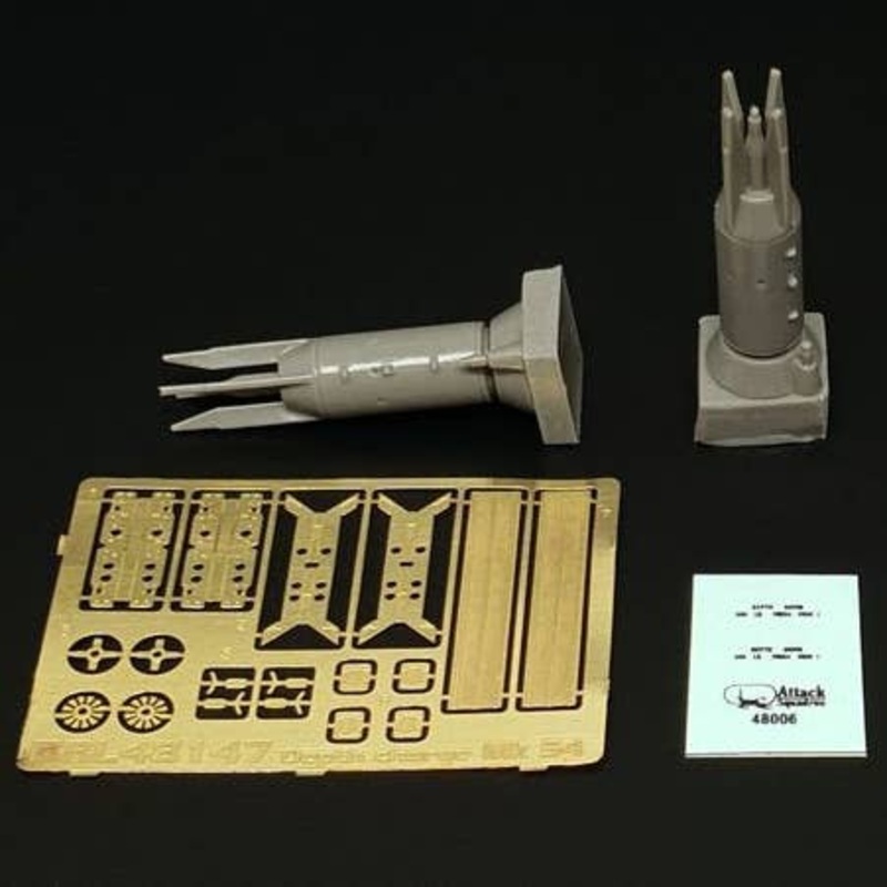 1/48 Mk54 Depth Charge (2 Pieces)
