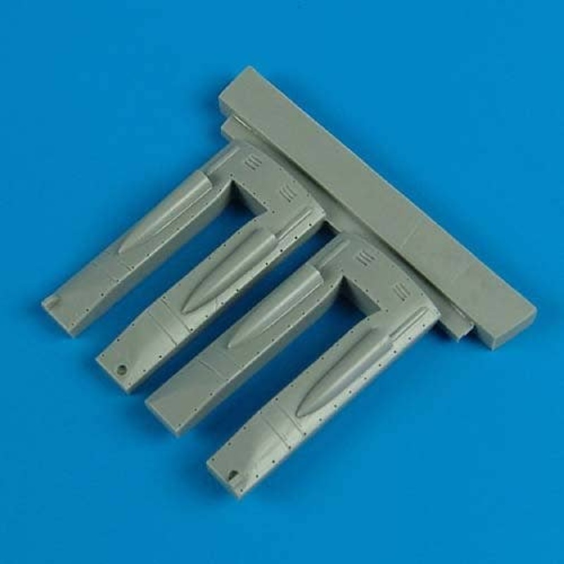 1/48 P-38 Lightning Turbo-Supercharger Cover (for Hasegawa)