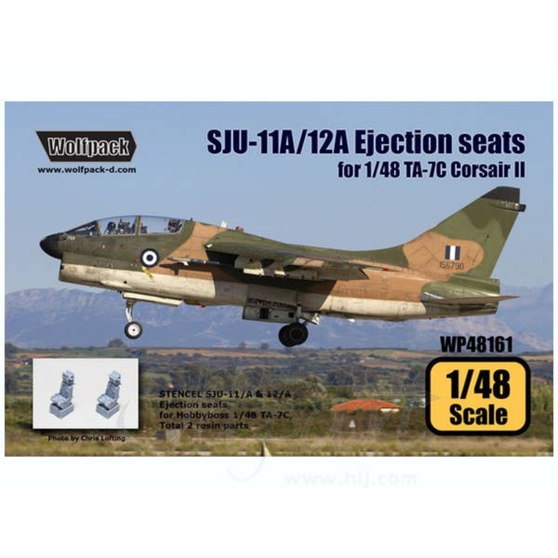 1/48 SJU-11A/12A Ejection Seats (for Hobby Boss)
