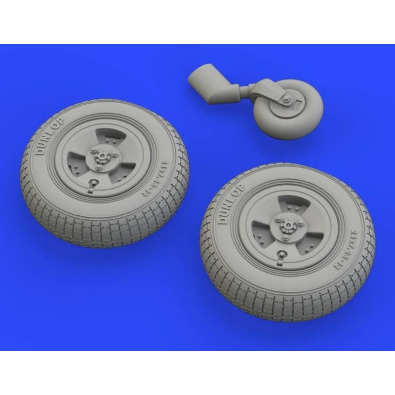 1/48 Spitfire Mk.XIV Wheels 3spoke (for Airfix)
