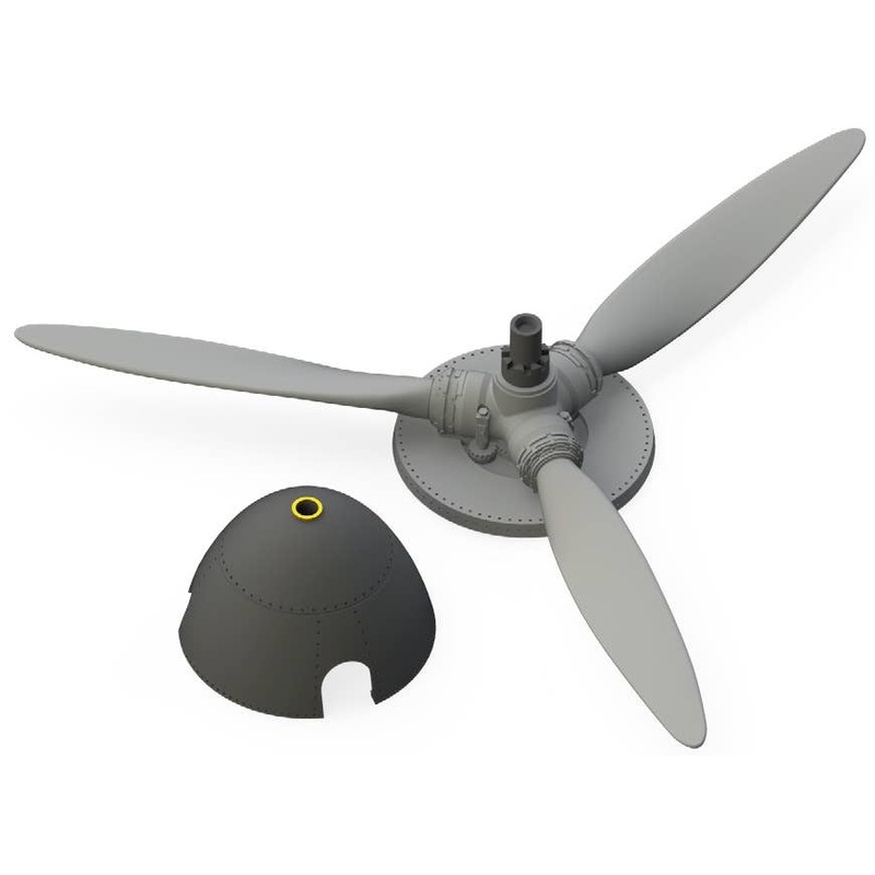 1/48 Bf 109F Propeller EARLY (Eduard)