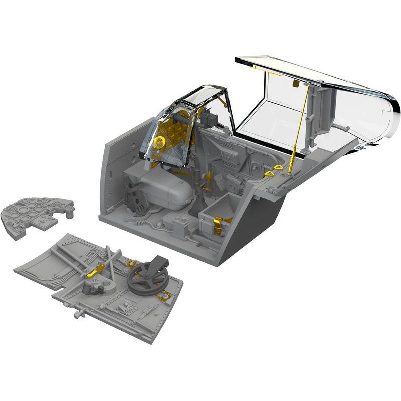 1/48 Bf 109G-10 WNF Cockpit PRINT (for Eduard)