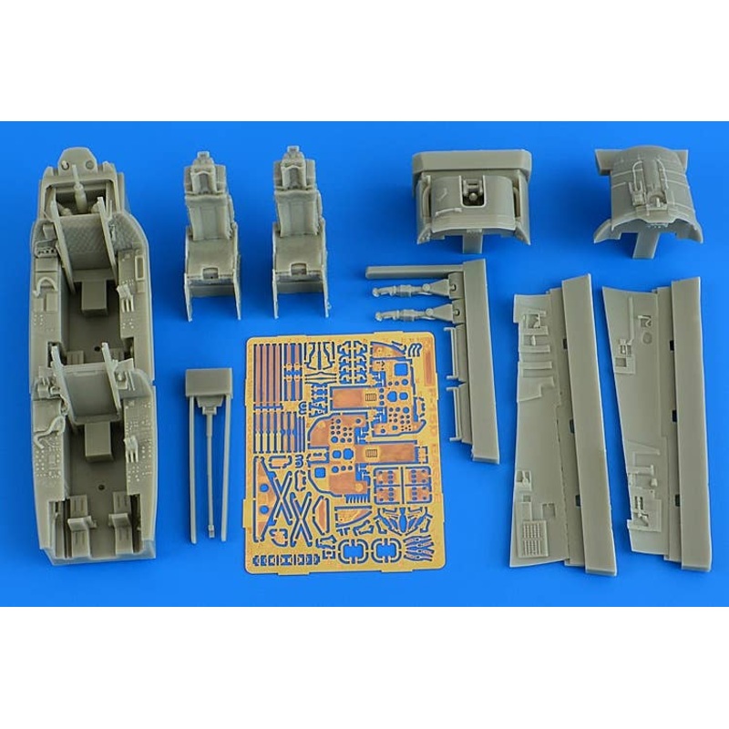 1/48 F-15D Eagle Cockpit Set (Late Ver.) (for Great Wall Hobby)