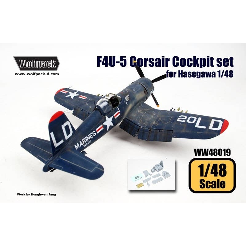 1/48 F4U-5 Corsair Cockpit Set (for Hasegawa)