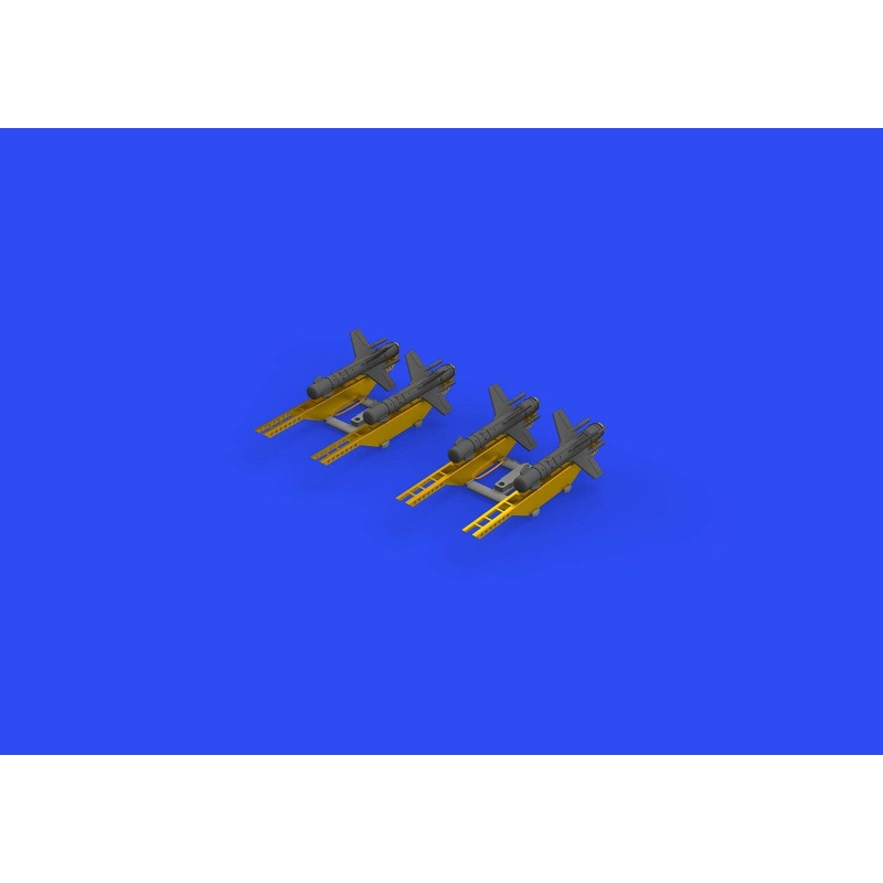 1/48 Falanga 9M17P missiles 4pcs  for Eduard ZVEZDA