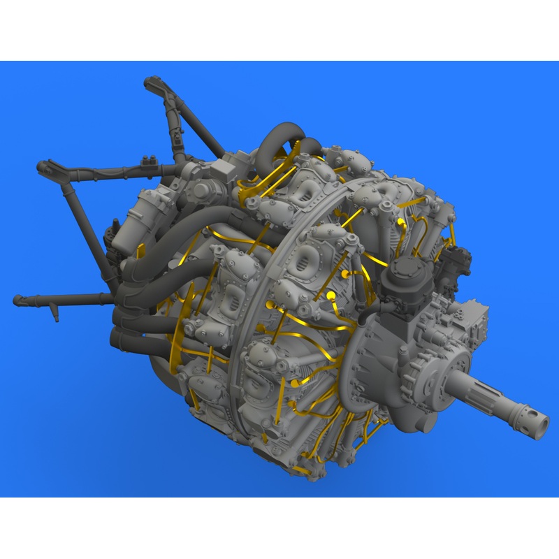 1/48 Fw 190A-3 Engine (for Eduard)