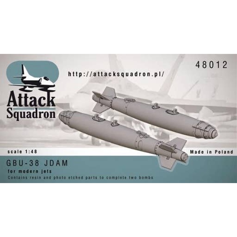 1/48 GBU-38 JDAM 500 lb (2pcs)