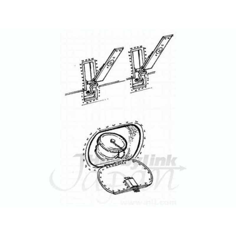 1/48 German Accessories Hatches & Locks