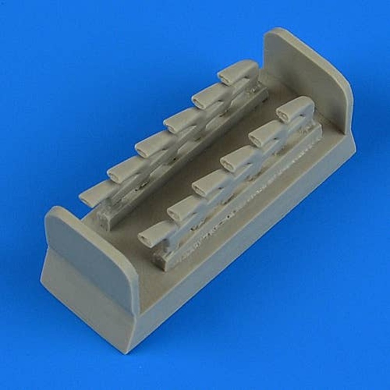 1/48 Ju 87B Stuka Exhaust Engine without Covers (for Airfix)