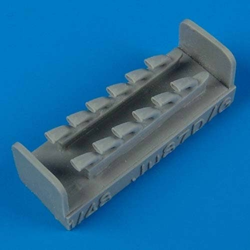 1/48 Junkers Ju 87D/G Stuka Exhaust (for Hasegawa)