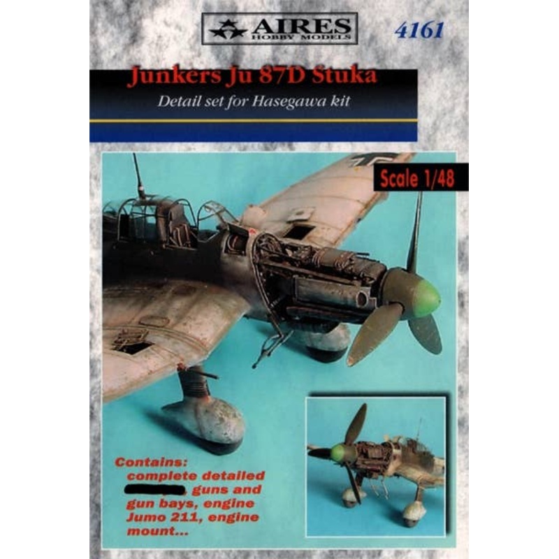 1/48 Junkers Ju 87D Stuka Detail Set (for Hasegawa)