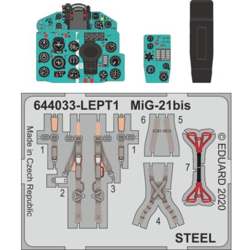 1/48 MiG-21bis LooK (for Eduard)