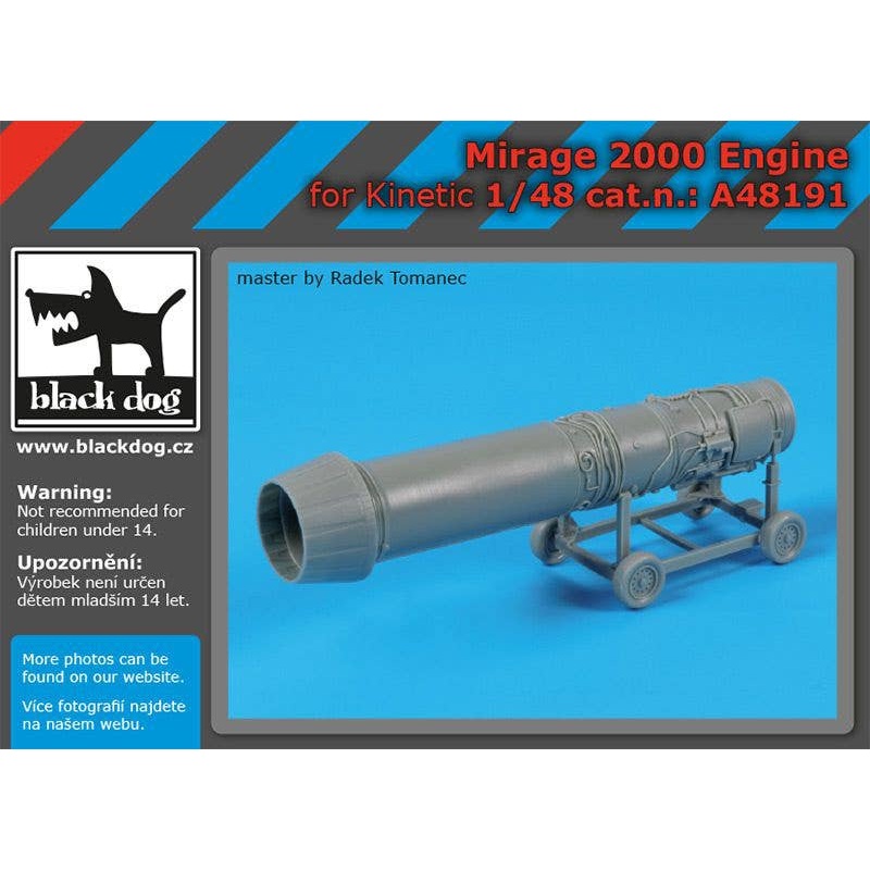 1/48 Mirage 2000 engine