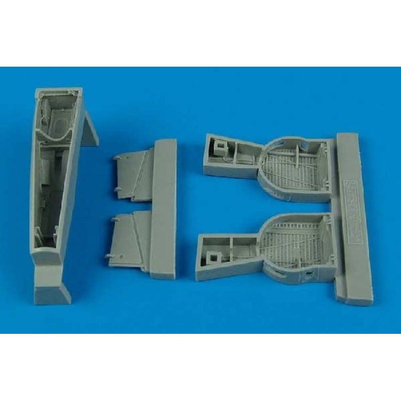 1/48 P-39 Airacobra Wheel Bays (for Hasegawa)