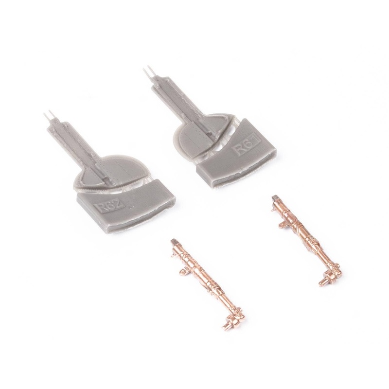1/48 Spitfire Mk.Vc undercarriage legs BRONZE for Eduard