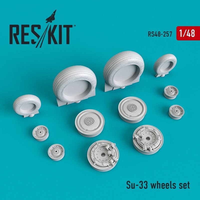 1/48 Su-33 Wheel Set