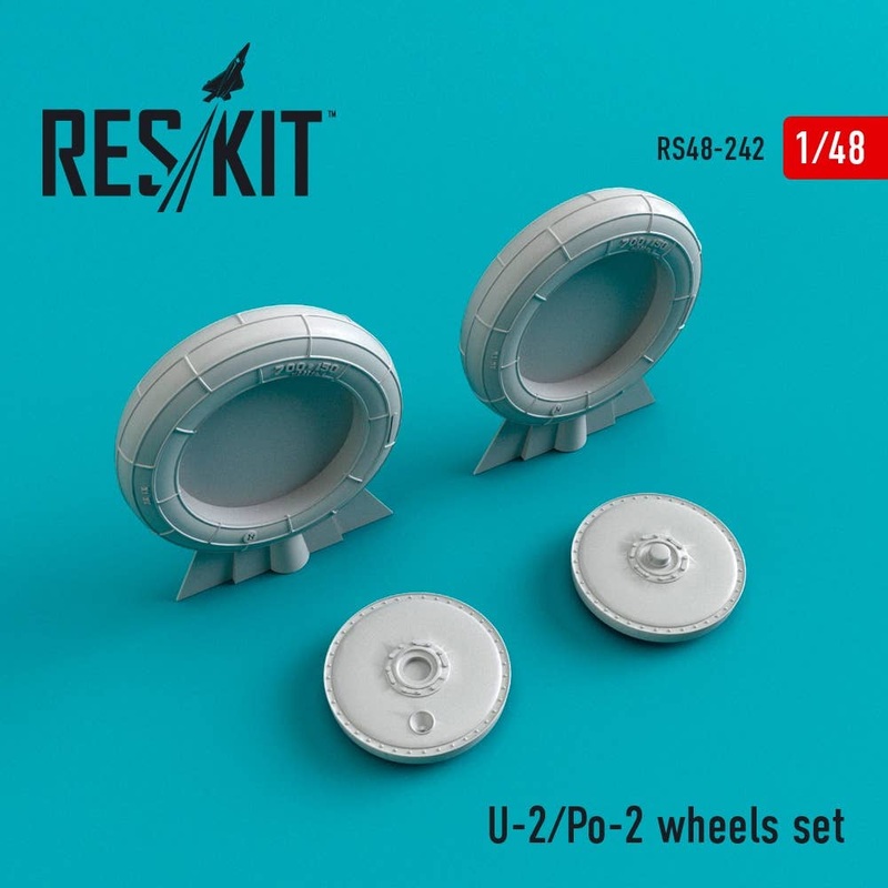 1/48 U-2/Po-2 Wheels Set (for ICM)
