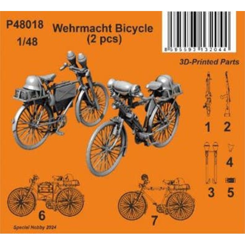 1/48 Wehrmacht Bicycle (2 pcs)